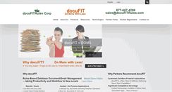 Desktop Screenshot of docufitrules.com